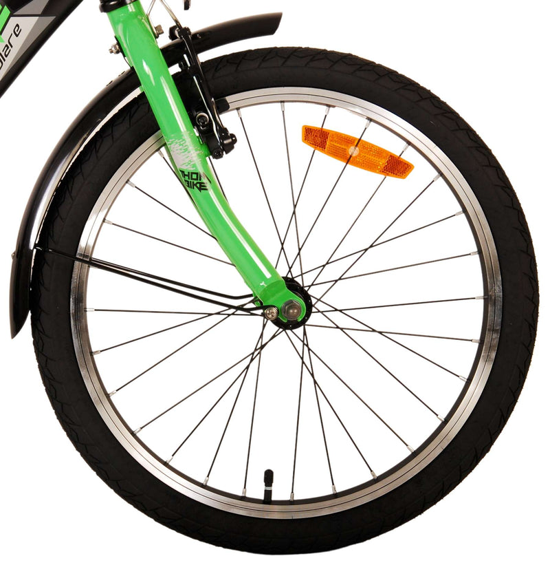 Afbeelding laden in galerijviewer, Volare Thombike Kinderfiets - Jongens - 20 inch - Zwart Groen
