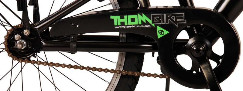 Afbeelding laden in galerijviewer, Volare Thombike Kinderfiets - Jongens - 20 inch - Zwart Groen
