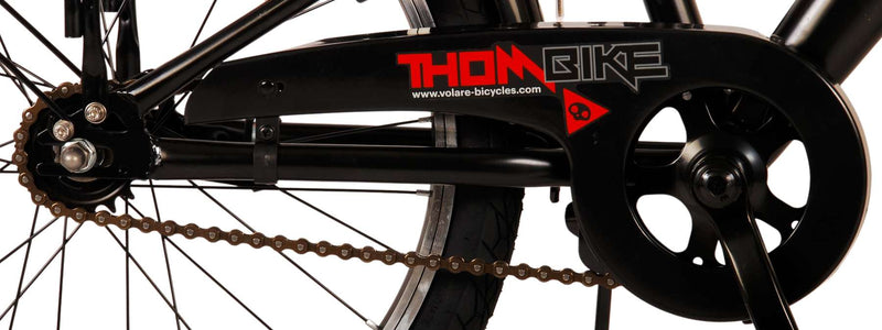 Afbeelding laden in galerijviewer, Volare Thombike Kinderfiets - Jongens - 20 inch - Zwart Rood
