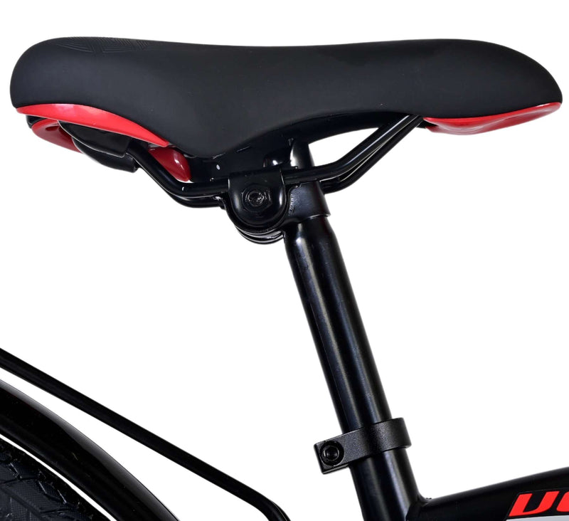 Afbeelding laden in galerijviewer, Volare Thombike Kinderfiets Jongens 26 inch Zwart Rood Twee Handremmen
