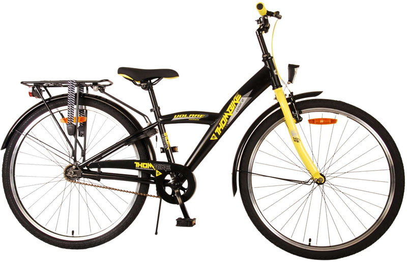 Afbeelding laden in galerijviewer, Volare Thombike Kinderfiets - Jongens - 26 inch - Zwart Geel
