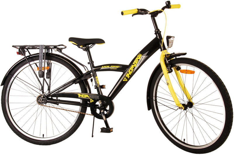 Afbeelding laden in galerijviewer, Volare Thombike Kinderfiets - Jongens - 26 inch - Zwart Geel
