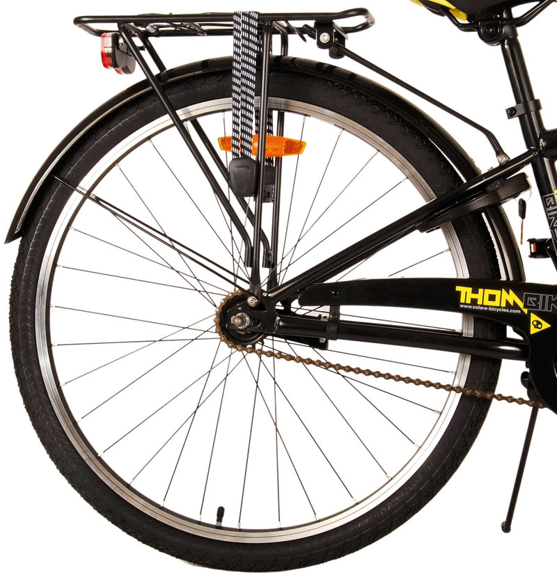 Afbeelding laden in galerijviewer, Volare Thombike Kinderfiets - Jongens - 26 inch - Zwart Geel
