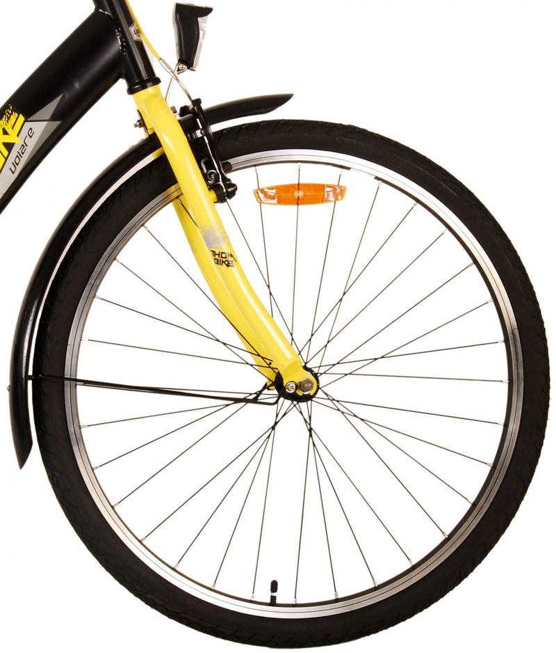 Afbeelding laden in galerijviewer, Volare Thombike Kinderfiets - Jongens - 26 inch - Zwart Geel
