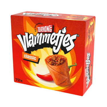 Topking vlammetjes classic (72x 17 gr)