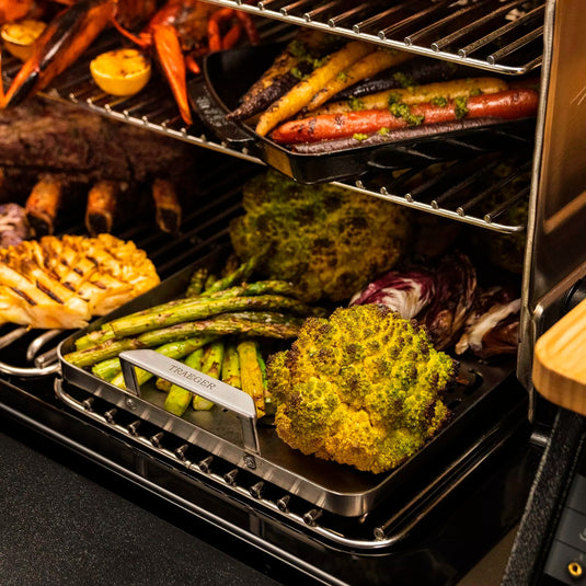 Traeger Traeger ModiFIRE vis groenten roestvrijstalen grillschaa