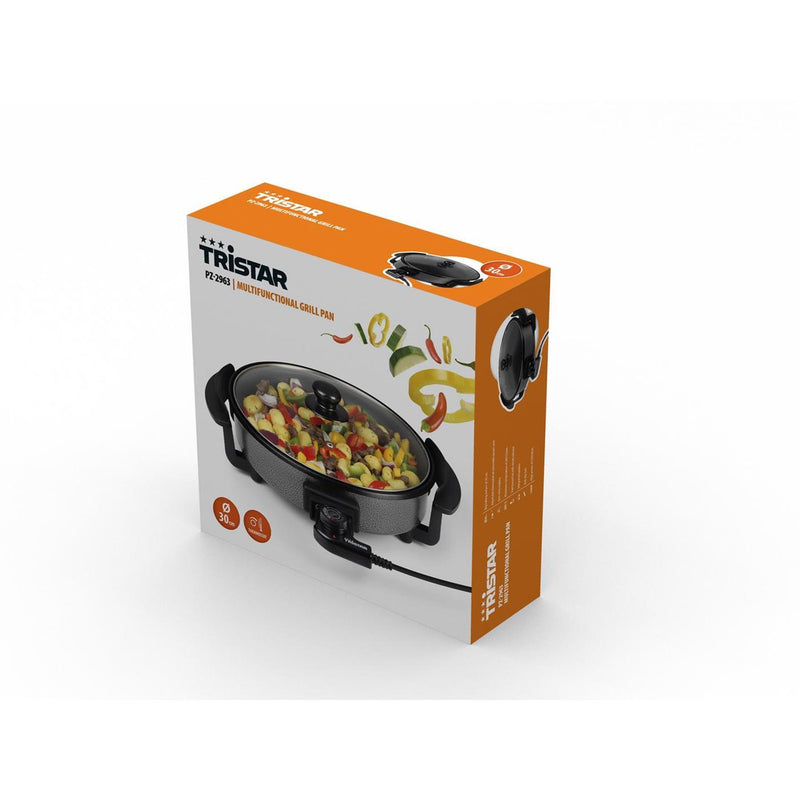 Afbeelding laden in galerijviewer, Tristar multifunctionele hapjespan 1500w ø30cm 1,75 liter

