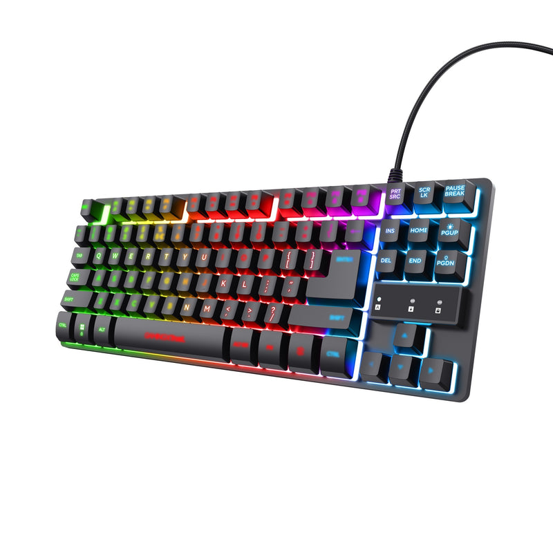 Afbeelding laden in galerijviewer, Trust gxt 833 thado tkl gamingtoetsenbord
