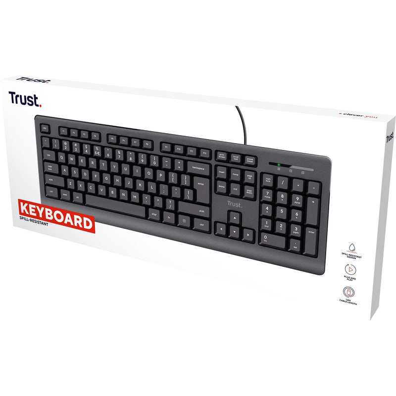 Afbeelding laden in galerijviewer, Trust Wired Keyboard

