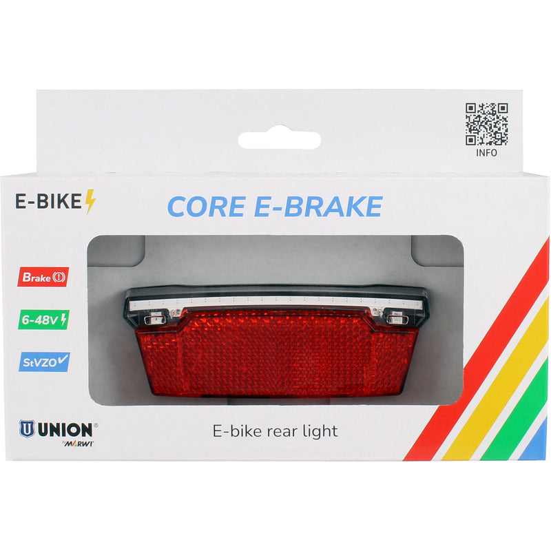 Afbeelding laden in galerijviewer, Union rear light ebike core e-brake
