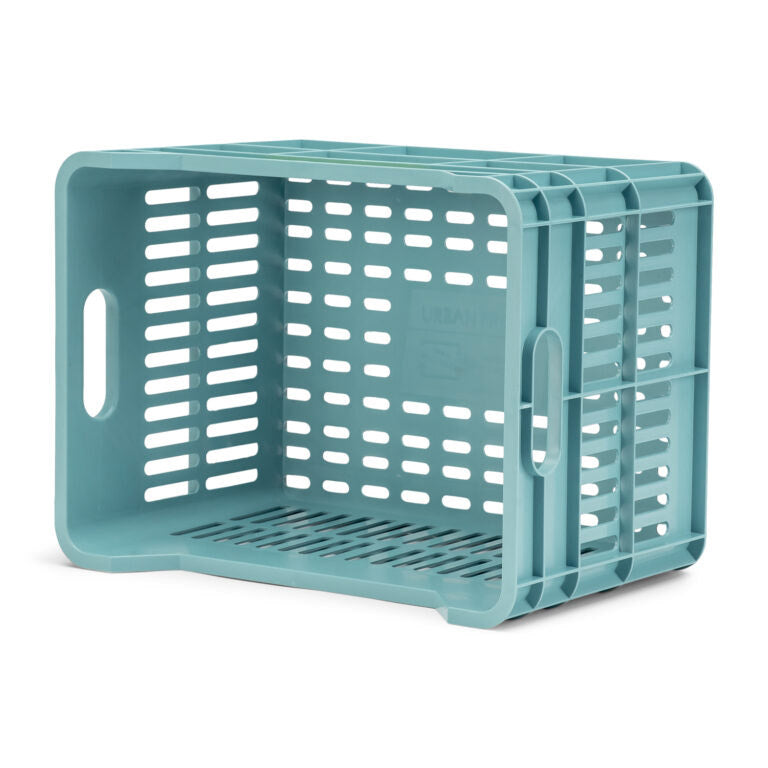 Afbeelding laden in galerijviewer, Dutchperfect urbanproof krat junior 15l rpet lichtblauw
