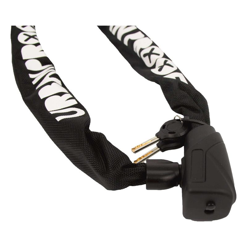Afbeelding laden in galerijviewer, Urbanproof kettingslot 8mm*100cm zwart
