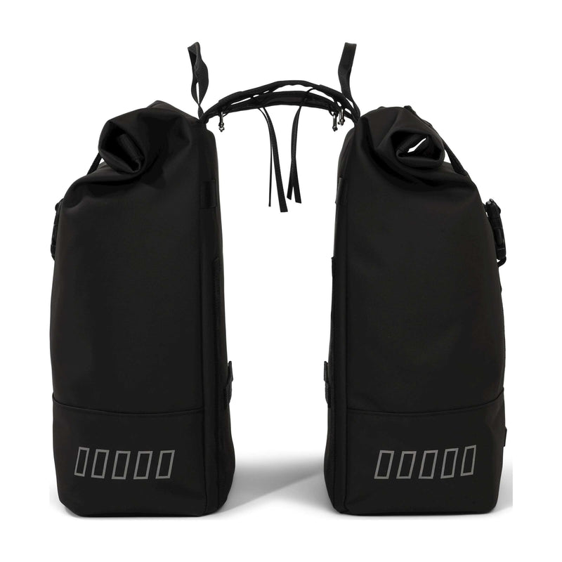 Afbeelding laden in galerijviewer, Urbanproof tas double roll up recycle 38l zwart
