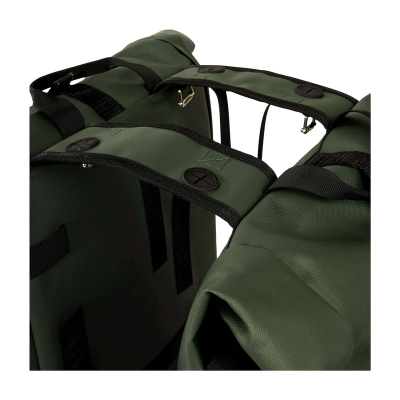 Afbeelding laden in galerijviewer, Urbanproof tas double roll up recycle 38l groen
