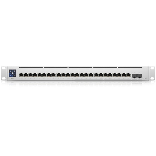 Schakelaar ubiquiti usw-enterprise-24-poe wit