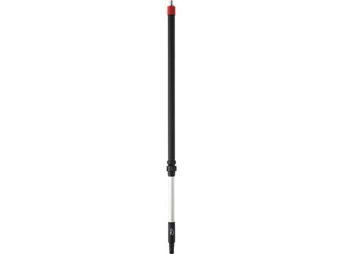 Vikan telescoopsteel zwart 1000-1600mm vts met waterdoorvoer en nito snelkoppeling