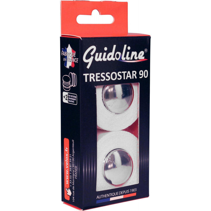Afbeelding laden in galerijviewer, Velox stuurtape tressostar 90 katoen wit (2st)
