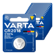 Varta cr2016 lithium knoopcel batterij (10 stuks)