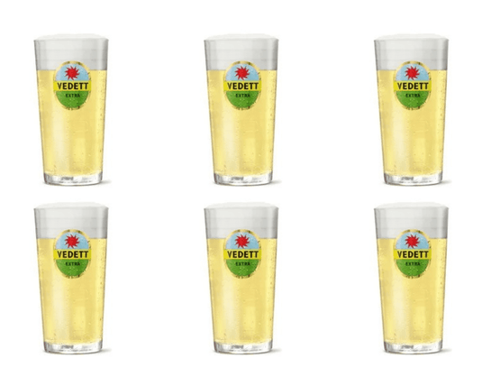 Vedett white glas (6x 33cl)