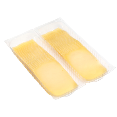 Vergeer jong belegen kaas (2x 25 plakken)