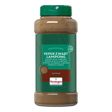 Verstegen peper zwart lampong gemalen (475gr)