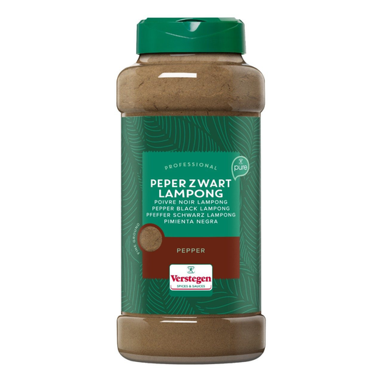 Verstegen peper zwart lampong gemalen (475gr)