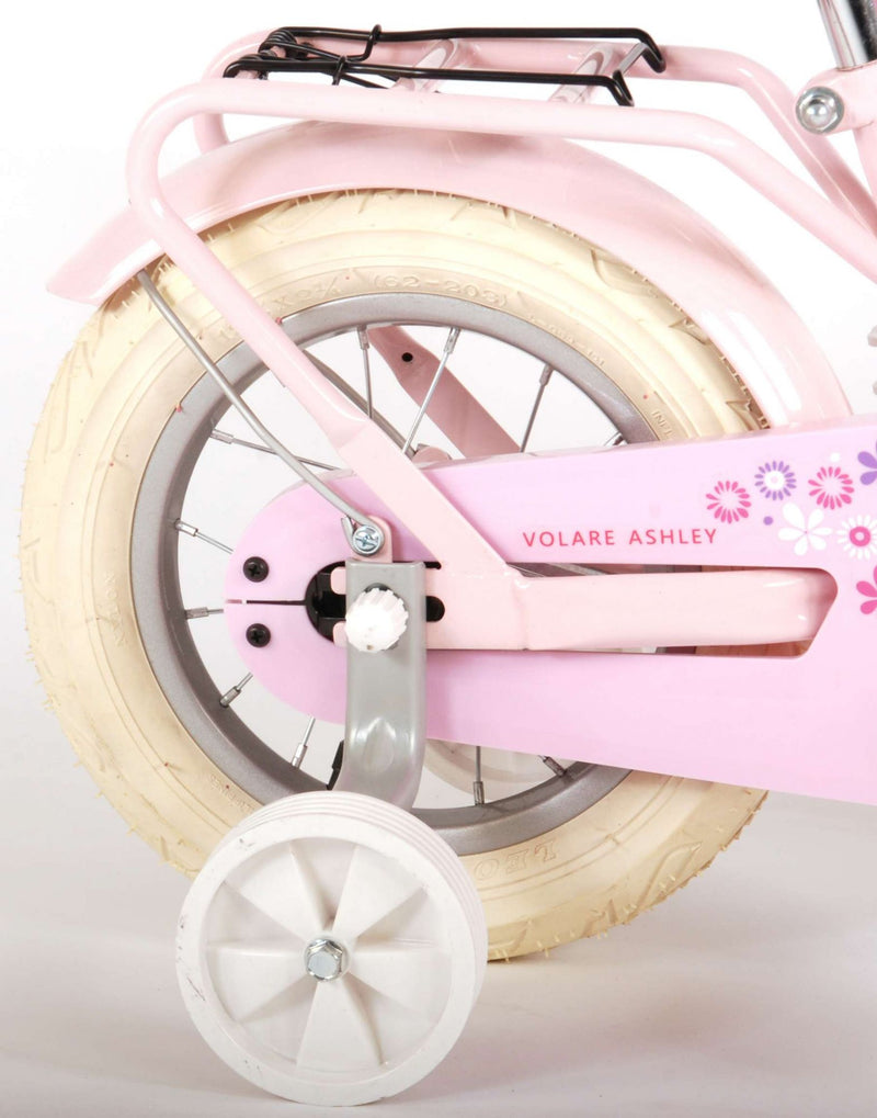 Afbeelding laden in galerijviewer, Volare Ashley Kinderfiets Meisjes 12 inch Roze 95% afgemonteerd
