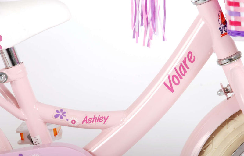 Afbeelding laden in galerijviewer, Volare Ashley Kinderfiets Meisjes 12 inch Roze 95% afgemonteerd
