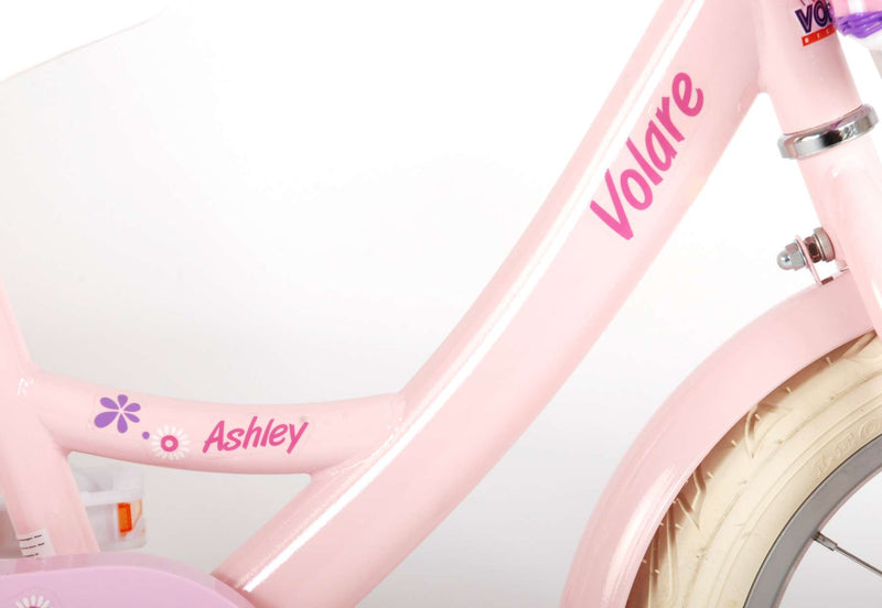 Afbeelding laden in galerijviewer, Volare Ashley Kinderfiets Meisjes 14 inch Roze 95% afgemonteerd
