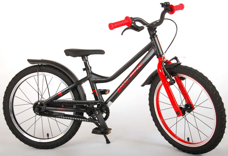 Afbeelding laden in galerijviewer, Volare Blaster Kinderfiets Jongens 18 inch Zwart Rood Prime Collection
