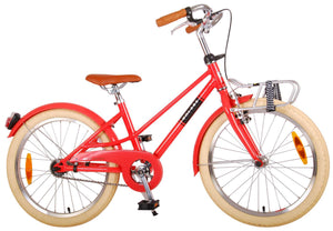 Volare Melody Kinderfiets Meisjes 20 inch Koraal Rood Prime Collection