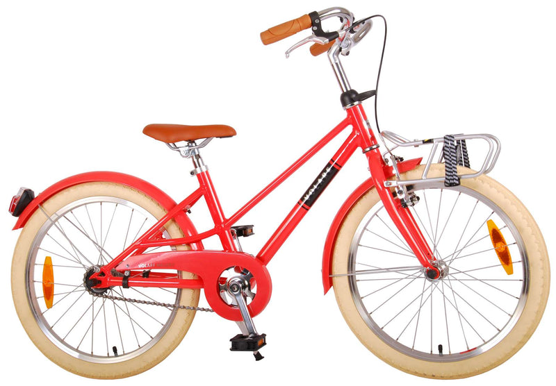 Afbeelding laden in galerijviewer, Volare Melody Kinderfiets Meisjes 20 inch Koraal Rood Prime Collection
