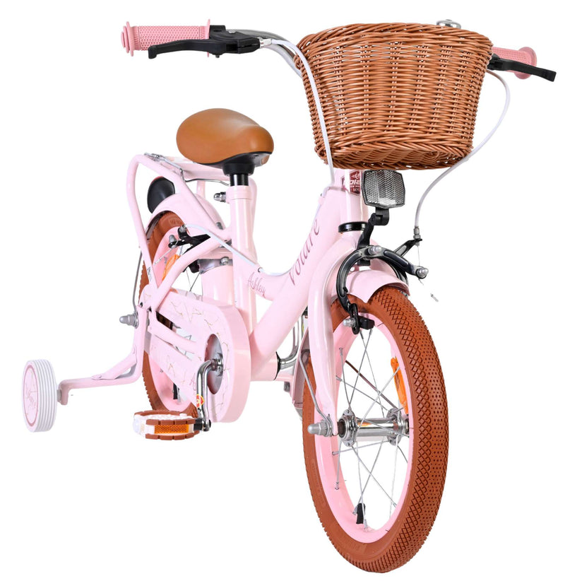 Afbeelding laden in galerijviewer, Volare ashley kinderfiets - meisjes - 14 inch - roze - twee handremmen
