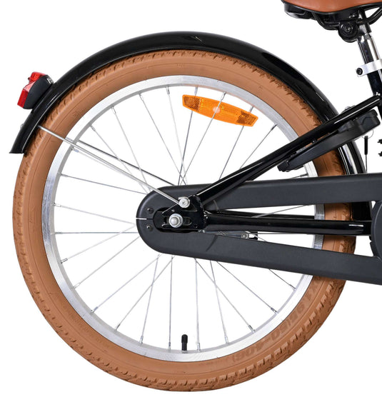 Volare ashley kinderfiets - meisjes - 20 inch - zwart