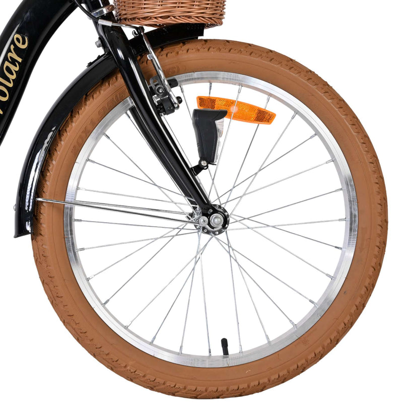 Afbeelding laden in galerijviewer, Volare ashley kinderfiets - meisjes - 20 inch - zwart
