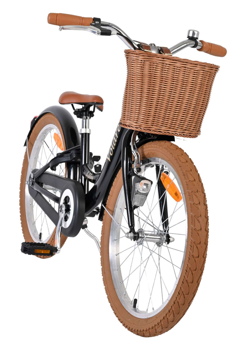 Afbeelding laden in galerijviewer, Volare ashley kinderfiets - meisjes - 20 inch - zwart
