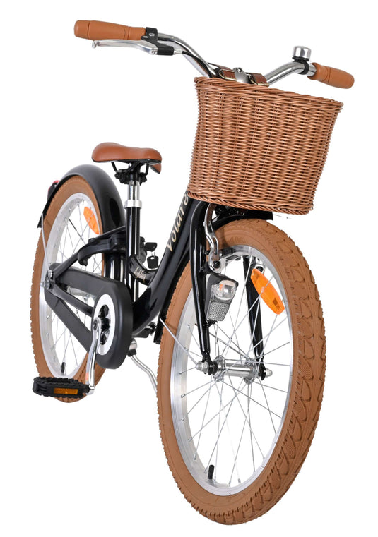 Volare ashley kinderfiets - meisjes - 20 inch - zwart