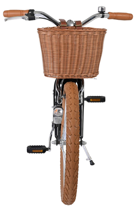 Volare ashley kinderfiets - meisjes - 20 inch - zwart