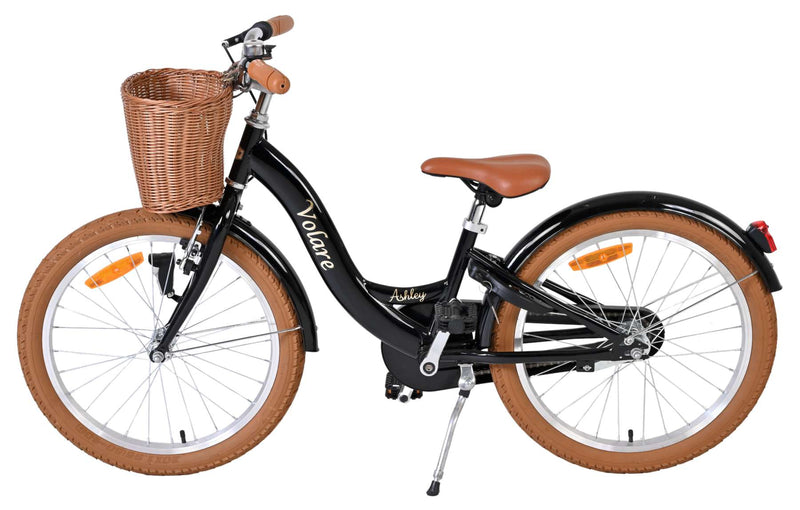Afbeelding laden in galerijviewer, Volare ashley kinderfiets - meisjes - 20 inch - zwart
