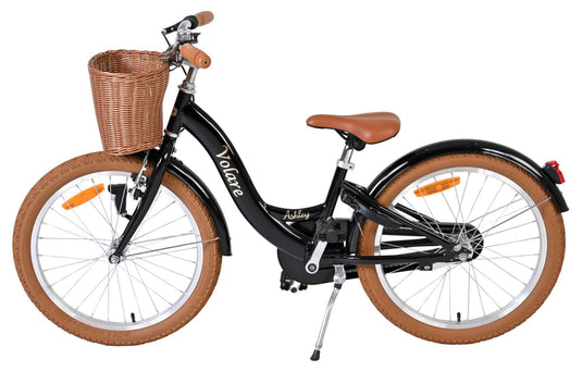 Volare ashley kinderfiets - meisjes - 20 inch - zwart
