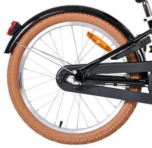 Volare ashley kinderfiets - meisjes - 20 inch - zwart - shimano nexus 3