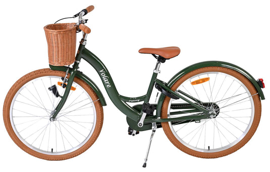 Volare ashley kinderfiets - meisjes - 24 inch - groen