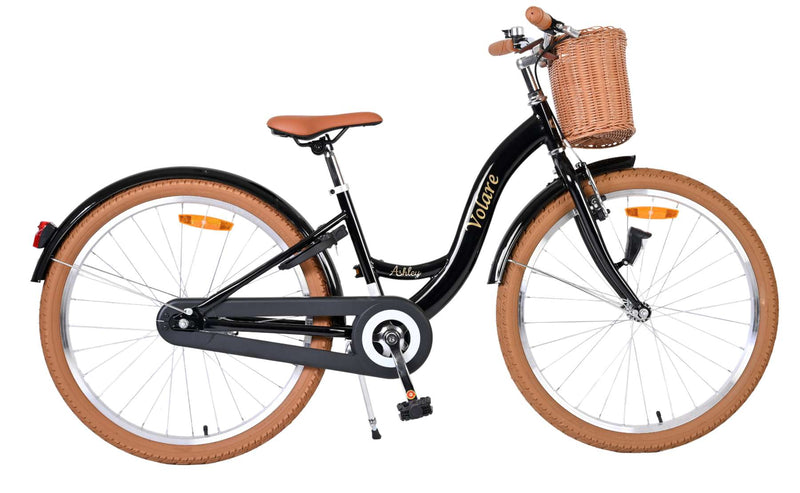 Afbeelding laden in galerijviewer, Volare ashley kinderfiets - meisjes - 24 inch - zwart
