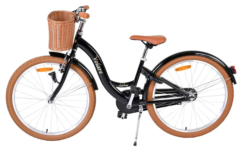 Afbeelding laden in galerijviewer, Volare ashley kinderfiets - meisjes - 24 inch - zwart

