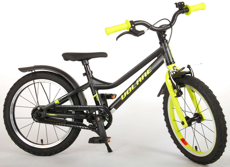 Afbeelding laden in galerijviewer, Volare Blaster Kinderfiets - Jongens - 16 inch - Zwart Geel - Prime Collection
