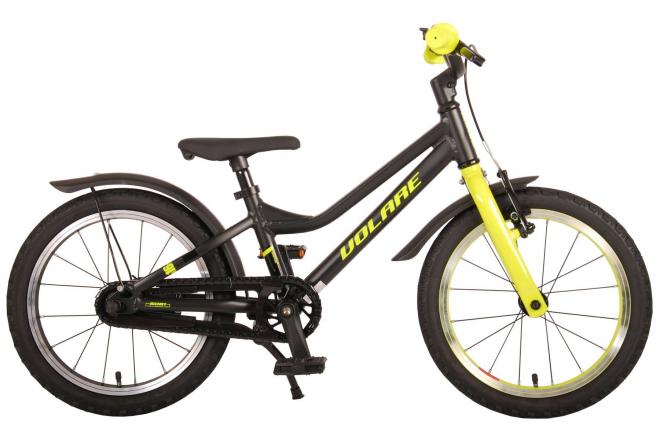 Afbeelding laden in galerijviewer, Volare Blaster Kinderfiets - Jongens - 16 inch - Zwart Geel - Prime Collection

