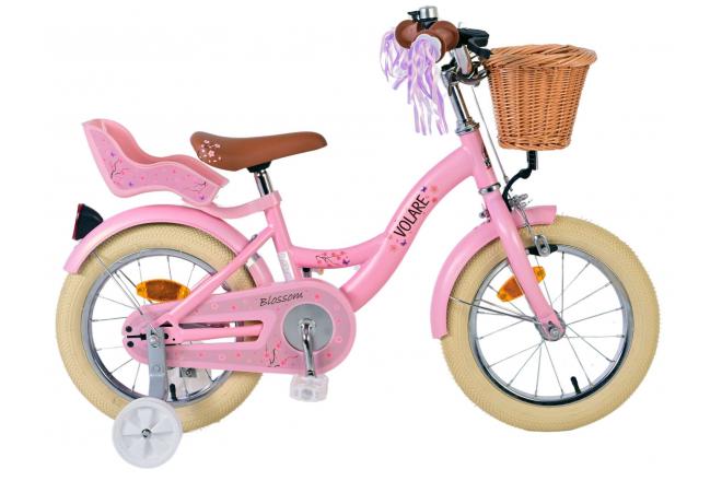 Afbeelding laden in galerijviewer, Volare blossom kinderfiets meisjes 14 inch roze
