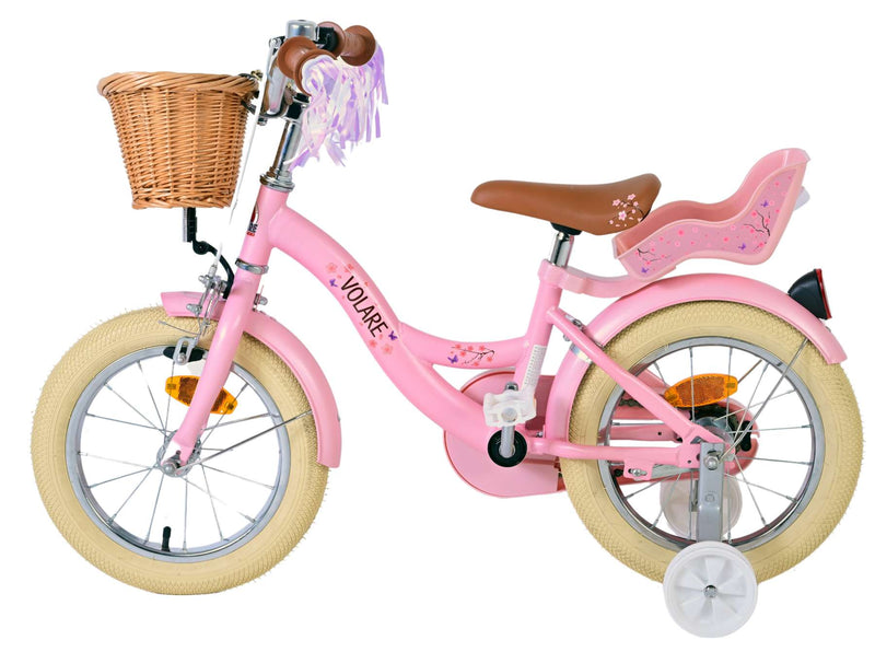 Afbeelding laden in galerijviewer, Volare blossom kinderfiets meisjes 14 inch roze
