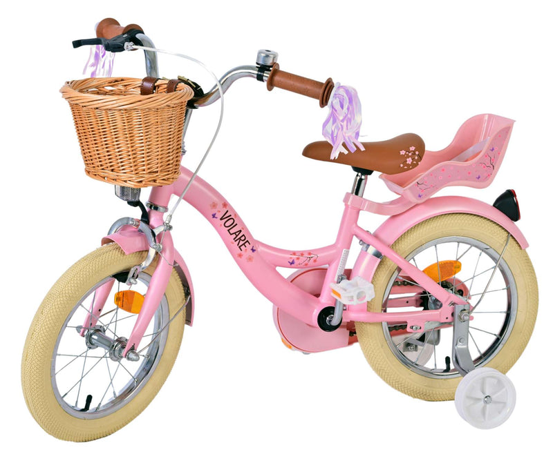 Afbeelding laden in galerijviewer, Volare blossom kinderfiets meisjes 14 inch roze
