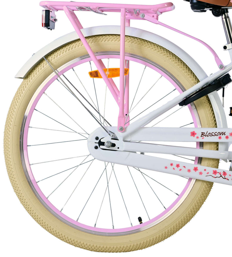 Afbeelding laden in galerijviewer, Volare blossom kinderfiets - meisjes - 24 inch - wit
